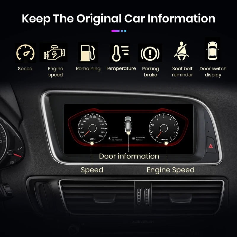 Radio Pantalla Linux 8,8 para Audi Q5 2009-2016 - foto 3