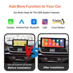 Radio Pantalla CarPlay y Android Auto para Audi Q5 Q5L SQ5 2017-2021
