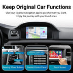 Radio Pantalla CarPlay y Android Auto para Volvo S80 V70 XC70 2011-2016
