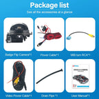 Cámara trasera maletero para Golf MK6 MK7 GTI Polo Passat B7 B8