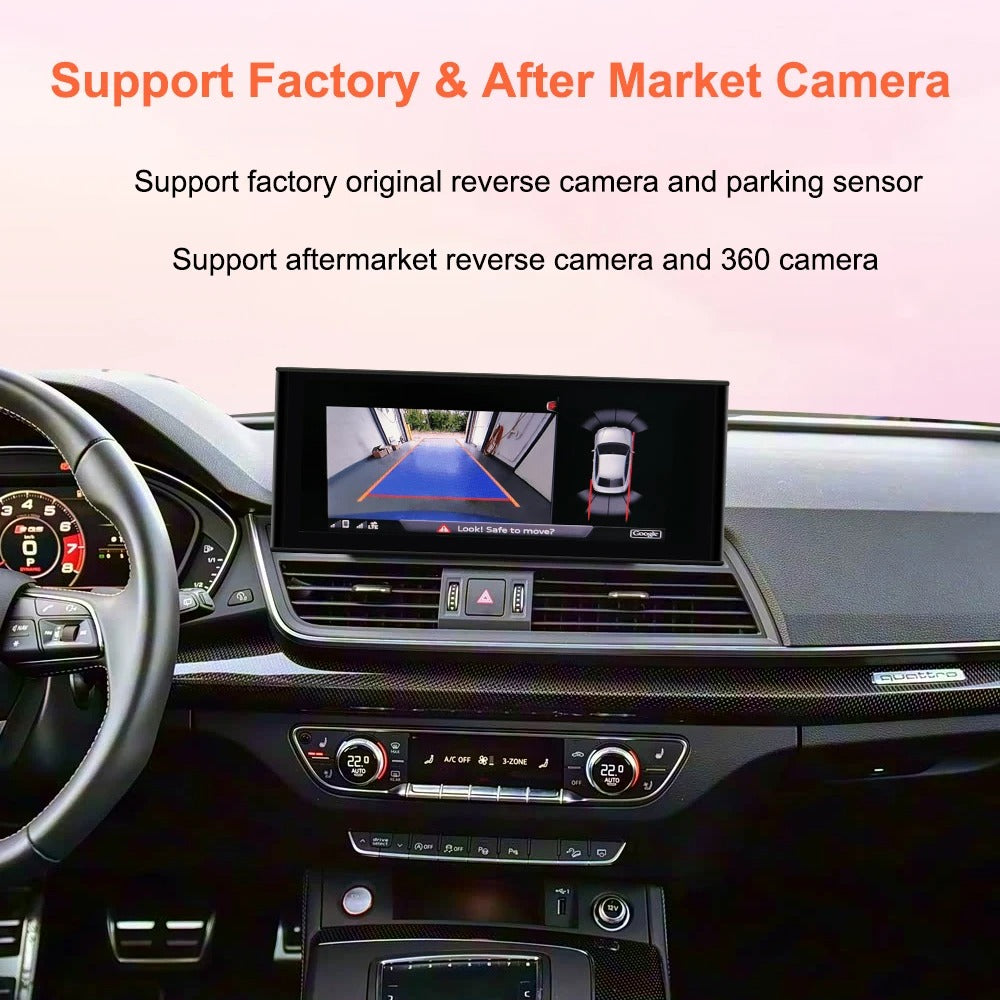 Radio Pantalla CarPlay y Android Auto para Audi Q5 Q5L SQ5 2017-2021