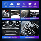Radio Pantalla CarPlay y Android Auto para Mercedes Benz A GLA CLA clase W176 X156 C117 2012-2018
