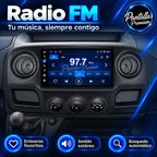 Radio FM en pantalla multimedia Renault Master 3 Nissan NV400 Opel Movano B