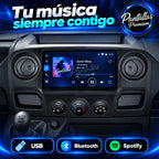Música USB Bluetooth y Spotify en Renault Master 3 Nissan NV400 Opel Movano B