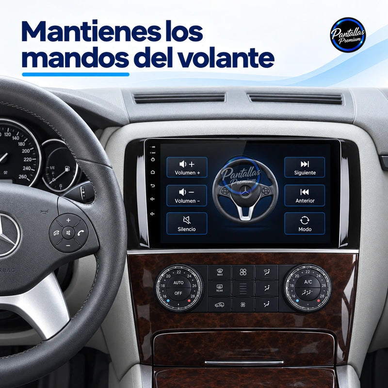Mandos del volante Mercedes Clase R