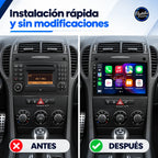 Mercedes SLK R171 antes y después de la instalación