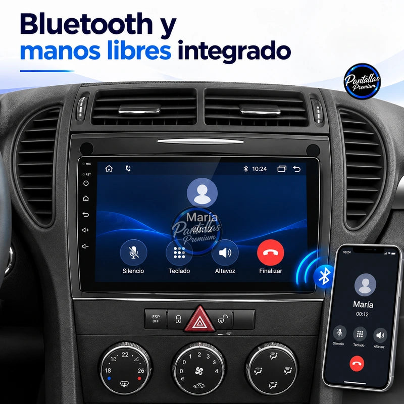 Bluetooth y manos libres Mercedes SLK R171