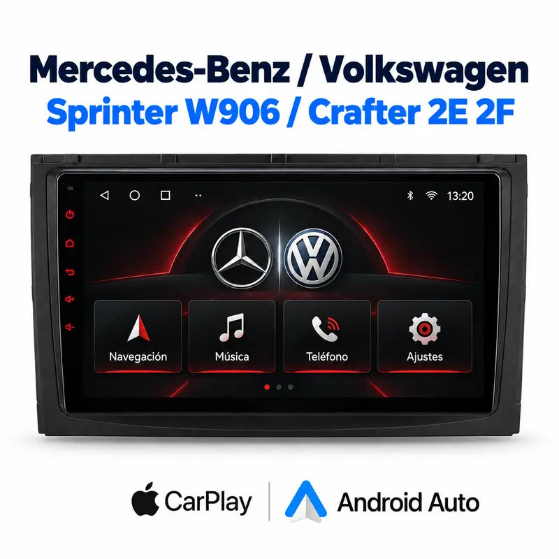 Portada V6 Mercedes Sprinter W906 Volkswagen Crafter 2E 2F