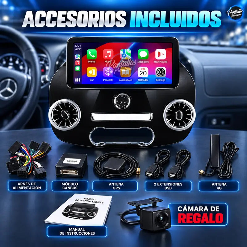 13 Mercedes Vito W447 accesorios incluidos