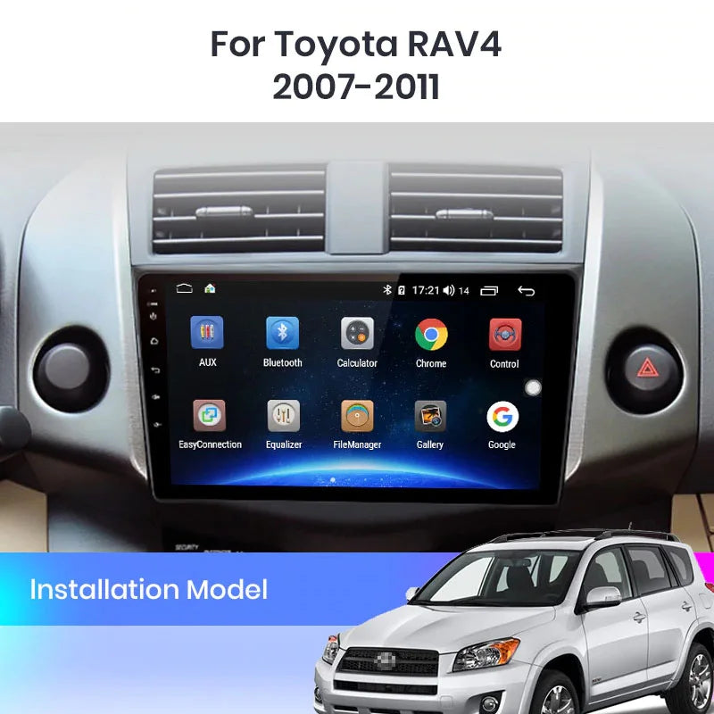 Radio Pantalla Carplay para Toyota RAV 4 2007-2011 - foto 2