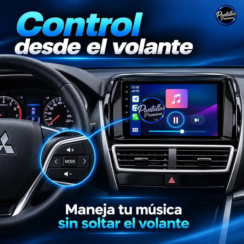 Radio pantalla CarPlay y Android Auto para Mitsubishi Eclipse Cross 2017-2022 - foto 6
