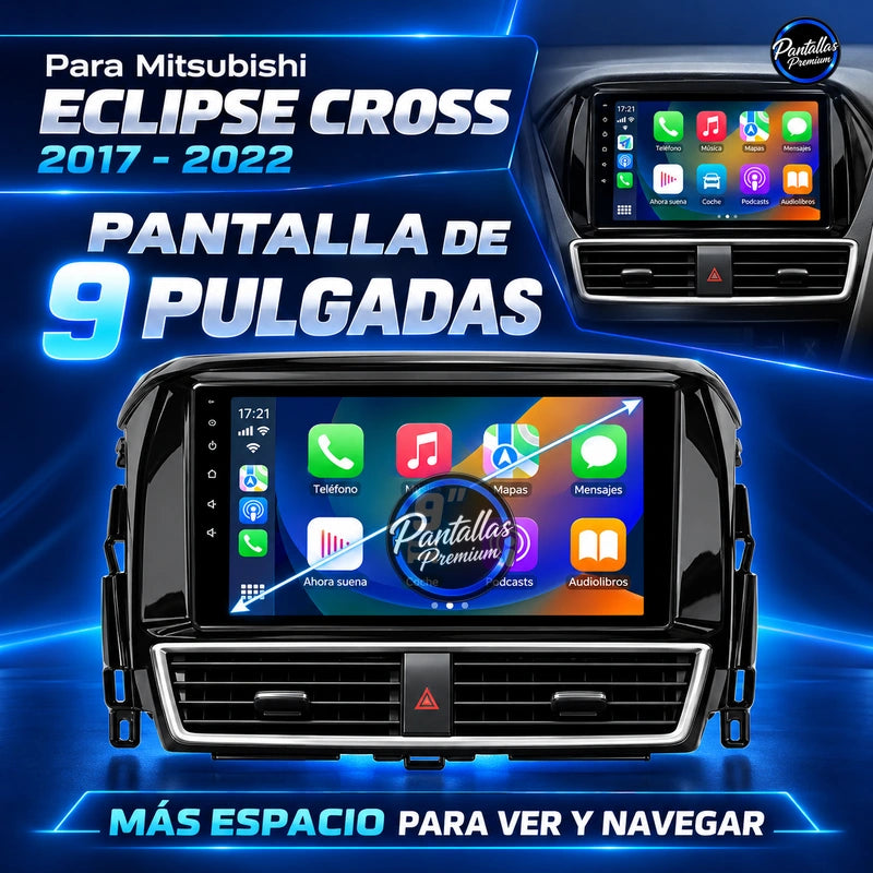 Radio pantalla CarPlay y Android Auto para Mitsubishi Eclipse Cross 2017-2022 - foto 11