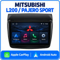 Mitsubishi L200 Pajero Sport pantalla Android 9 pulgadas
