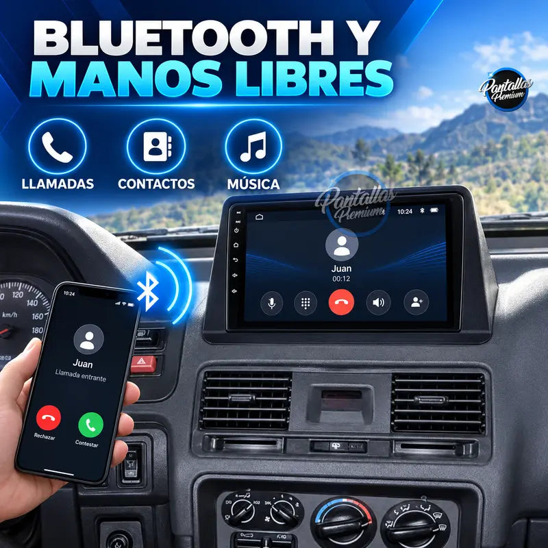 Bluetooth y manos libres Mitsubishi Pajero Mk2