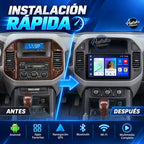 Instalación rápida antes y después Mitsubishi Pajero Mk3