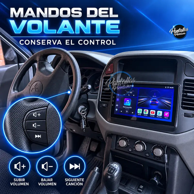 Mandos del volante Mitsubishi Pajero Mk3
