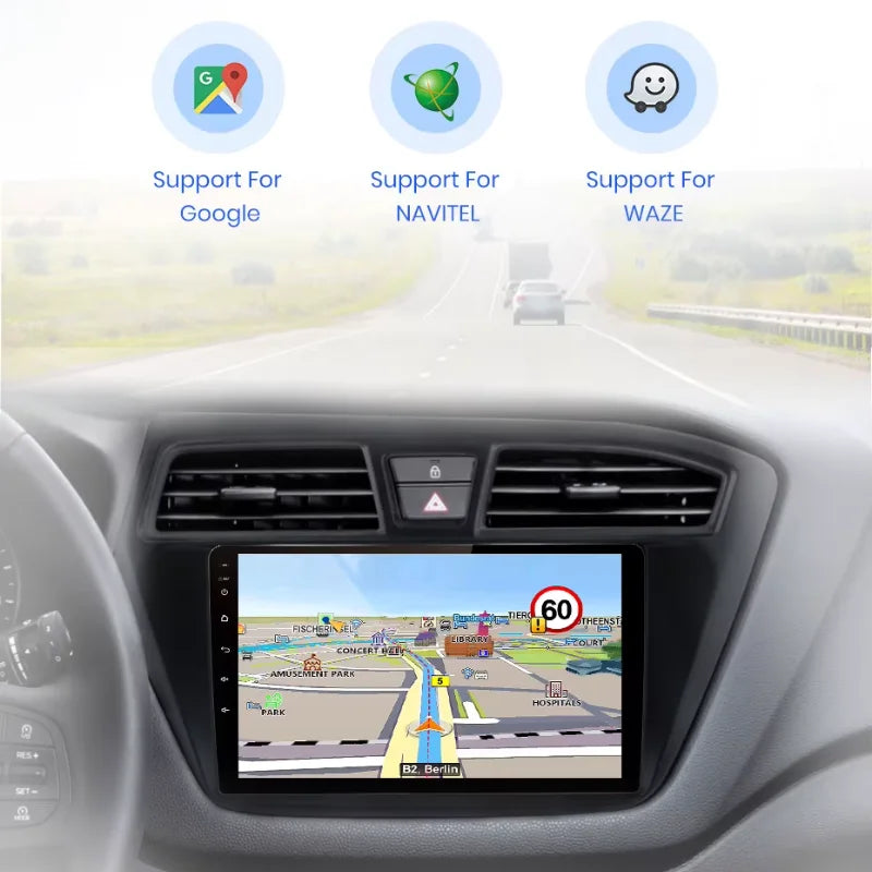Radio Pantalla Carplay para Hyundai I20 2014-2018