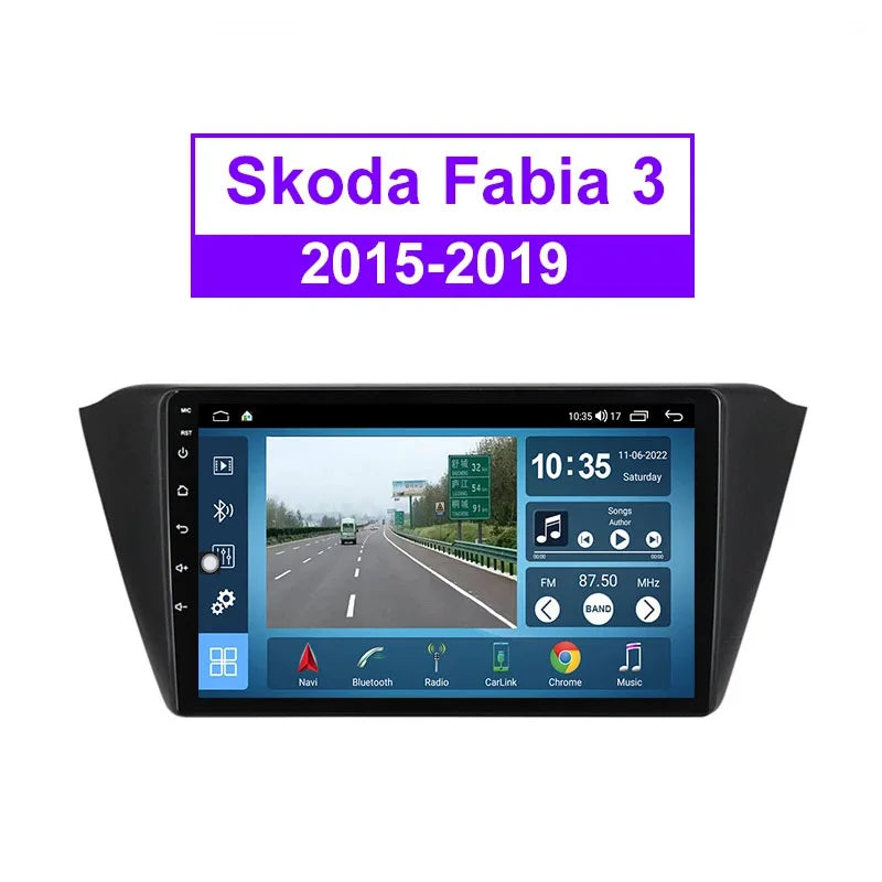 Radio CarPlay Škoda Skoda Fabia 3 III 2015-2019