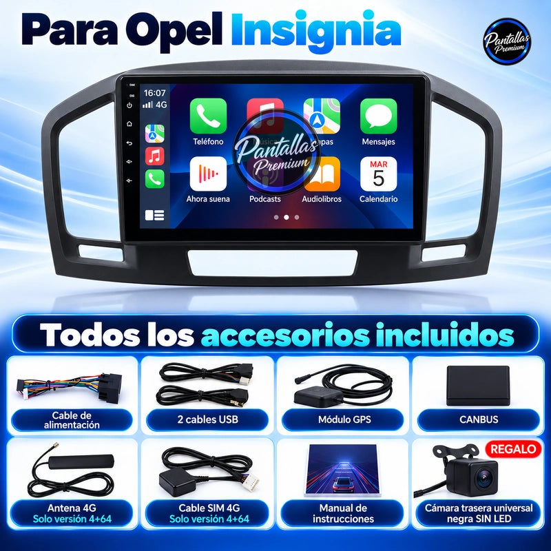 opel insignia - accesorios - Pantallas Premium
