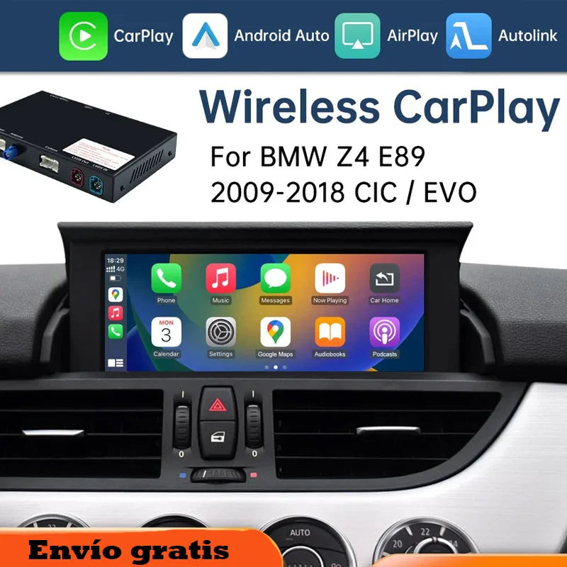 Interfaz CarPlay y Android Auto para BMW Z4 E89