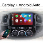 Radio Pantalla Carplay para Toyota Fortuner Hilux Revo Vigo 2007-2015