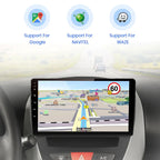 Radio Pantalla Carplay para Toyota Peugeot 107 Citroen C1 Aygo - foto 3