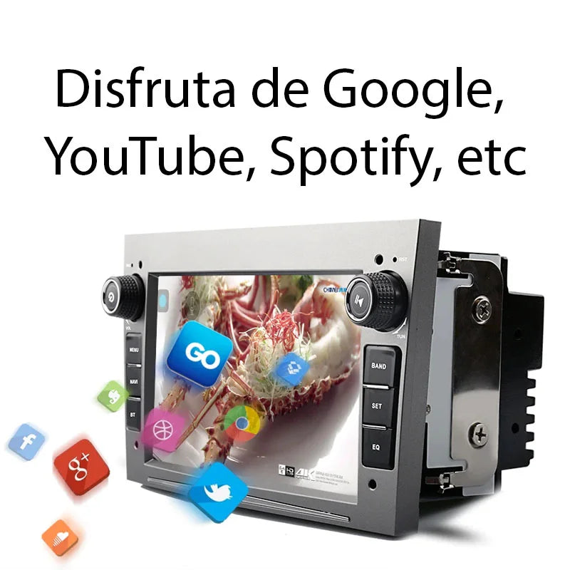 Radio Navegador pantalla Android para OPEL astra Vectra Antara Zafira Corsa Vivaro Meriva