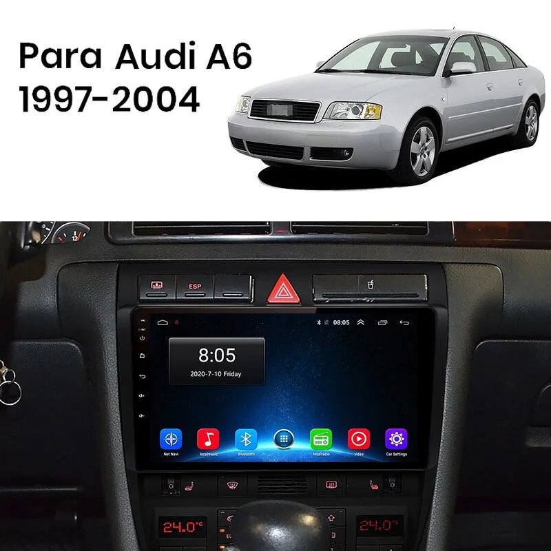 Radio Pantalla Carplay para Audi A6 C5 1999-2004 - foto 2