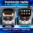 Peugeot 107, Citroën C1 y Toyota Aygo — instalacion rapida