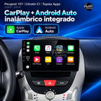 Peugeot 107, Citroën C1 y Toyota Aygo — carplay android auto