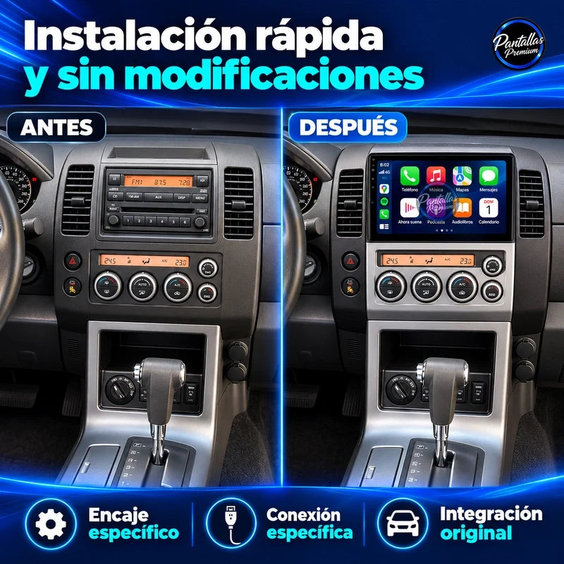 Nissan Pathfinder R51 — instalacion rapida nissan pathfinder r51