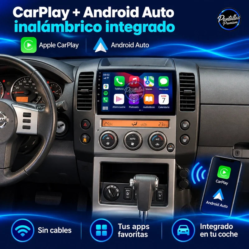 Nissan Pathfinder R51 — carplay android auto nissan pathfinder r51