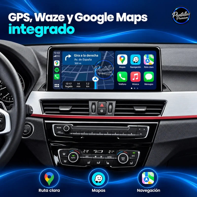 BMW X1 F48 / X2 F49 — gps waze google maps bmw x1 f48 x2 f49