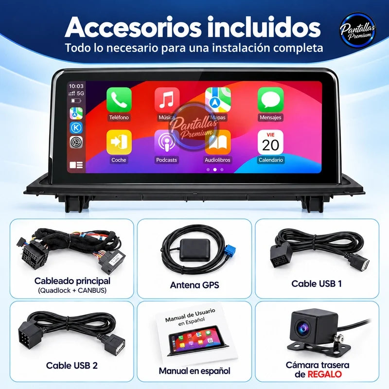 BMW X1 F48 / X2 F49 — accesorios incluidos bmw x1 f48 x2 f49