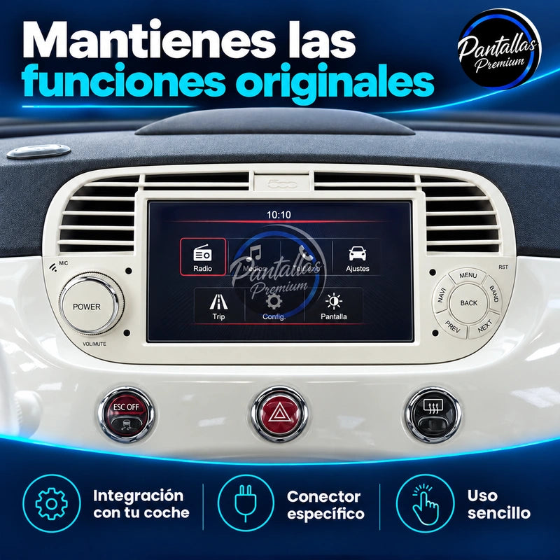 Fiat 500 — funciones