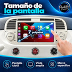 Fiat 500 — pantalla de 7 pulgadas