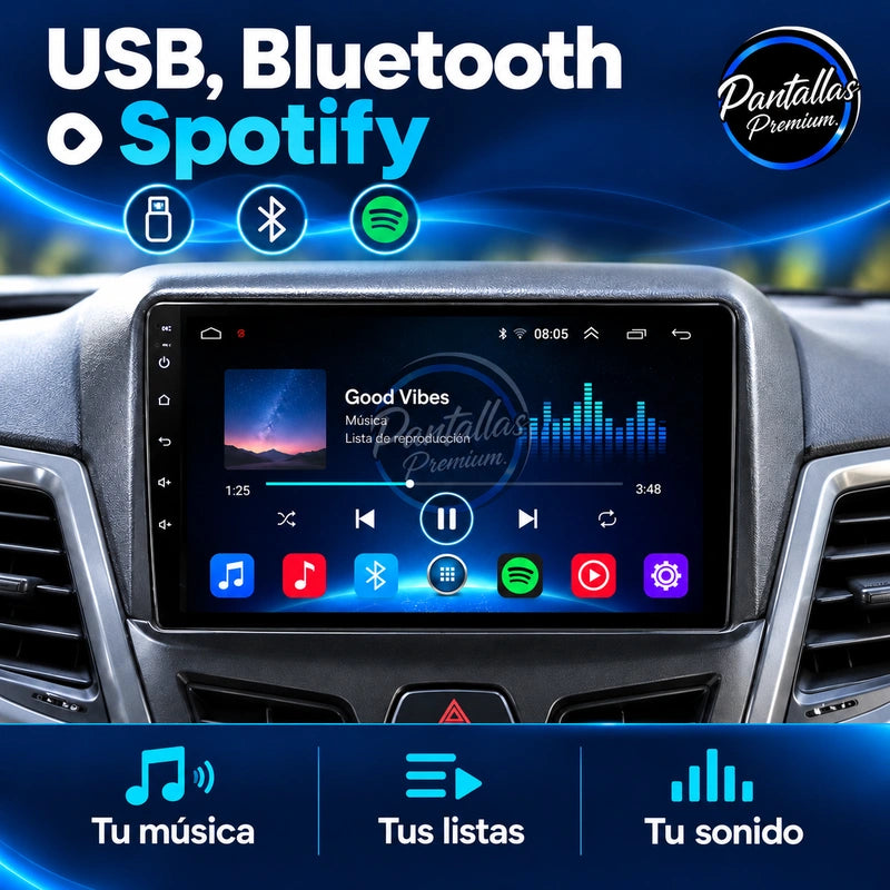 Ford Fiesta MK7 / EcoSport — musica