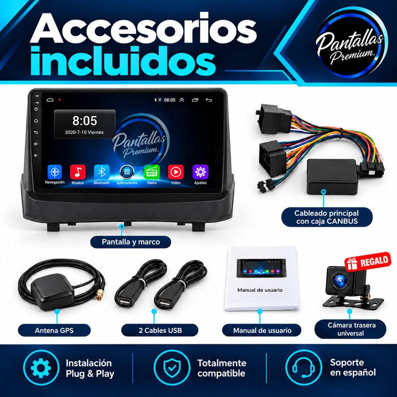 Ford Fiesta MK7 / EcoSport — accesorios