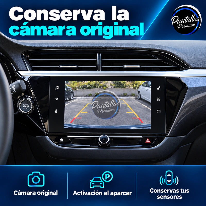 Interfaz Opel Corsa F — camara