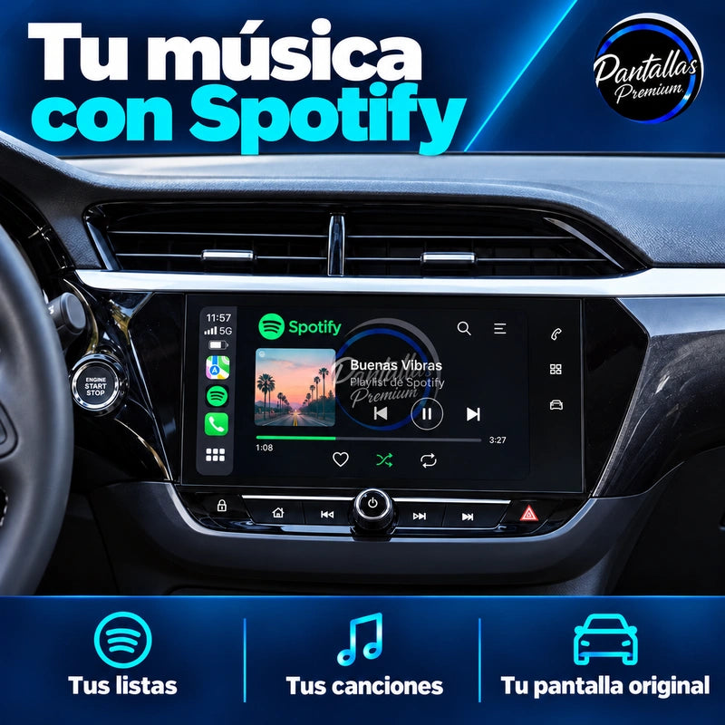 Interfaz Opel Corsa F — musica