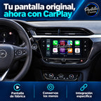 Interfaz Opel Corsa F — pantalla original