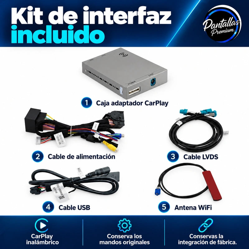 Interfaz Opel Corsa F — kit