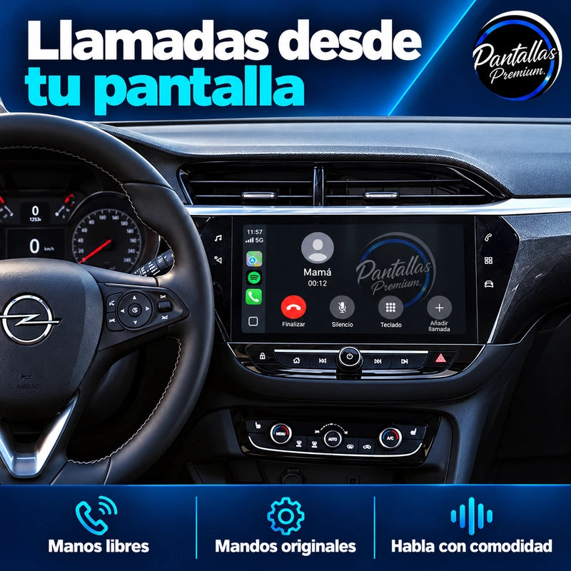 Interfaz Opel Corsa F — llamadas