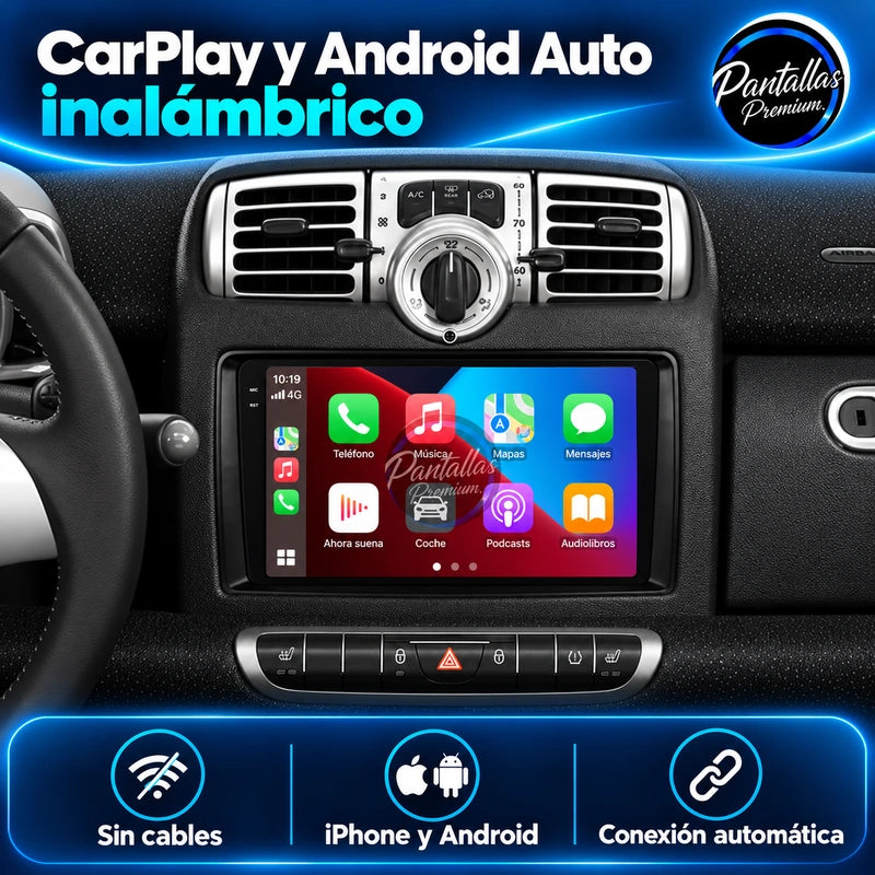Smart Fortwo W451 — carplay