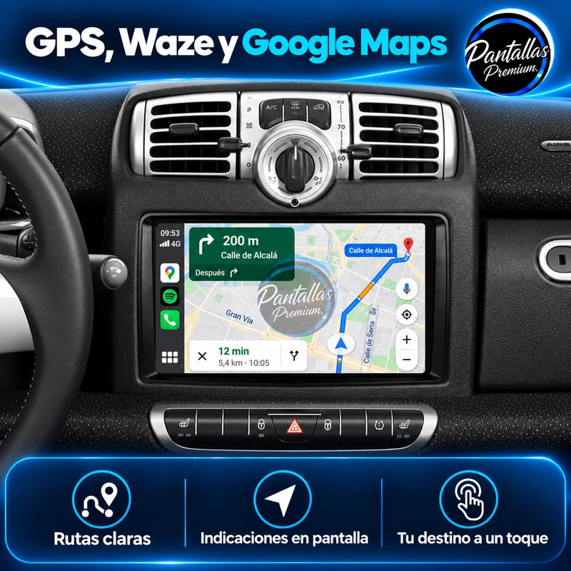 Smart Fortwo W451 — gps
