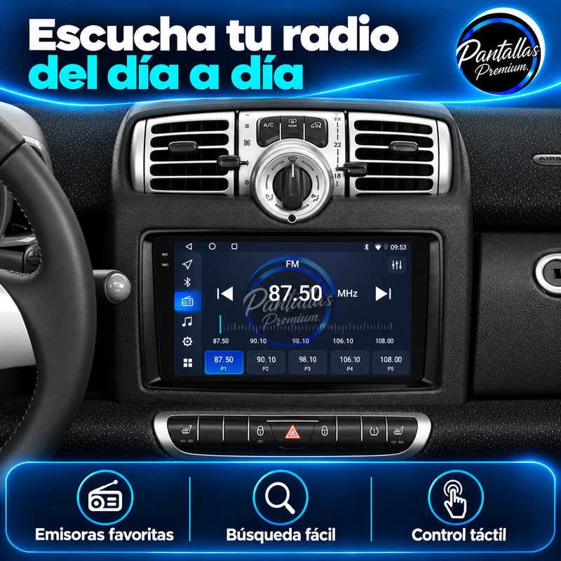 Smart Fortwo W451 — radio