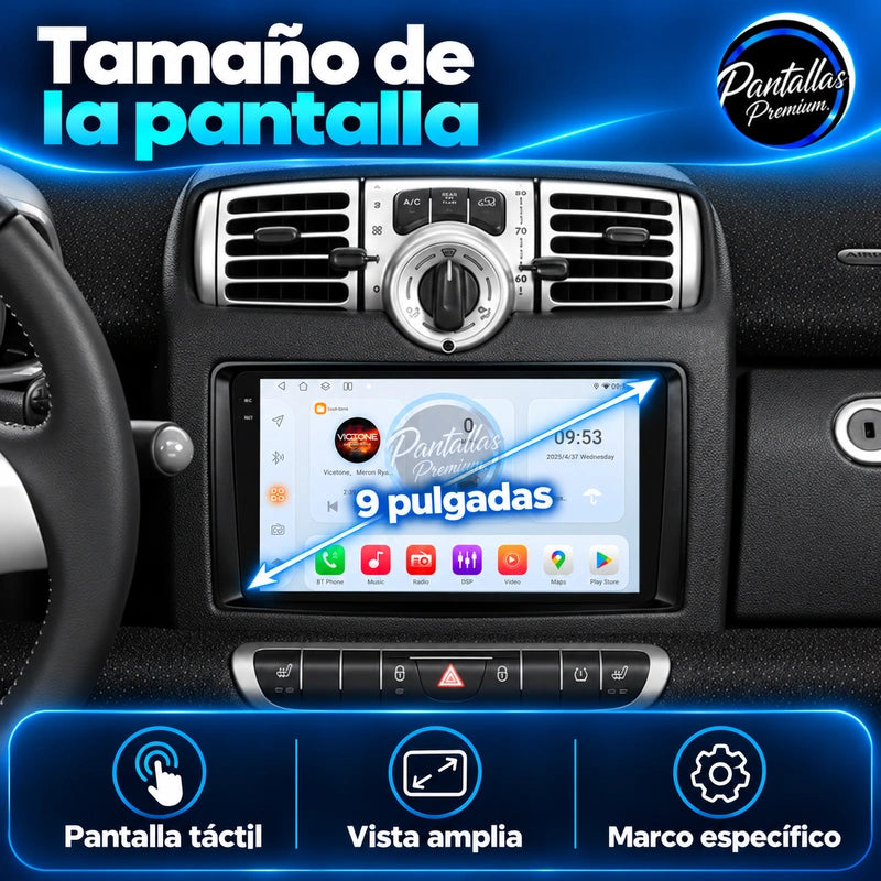 Smart Fortwo W451 — pantalla