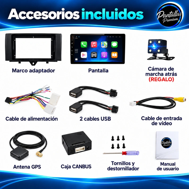 Smart Fortwo W451 — accesorios