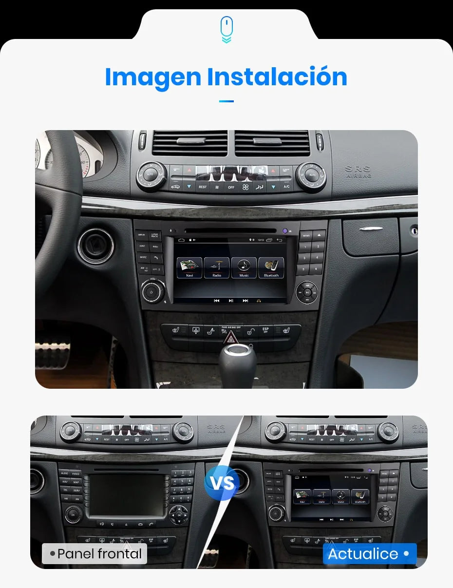Radio Pantalla Carplay para Mercedes Clase E320 - foto 3