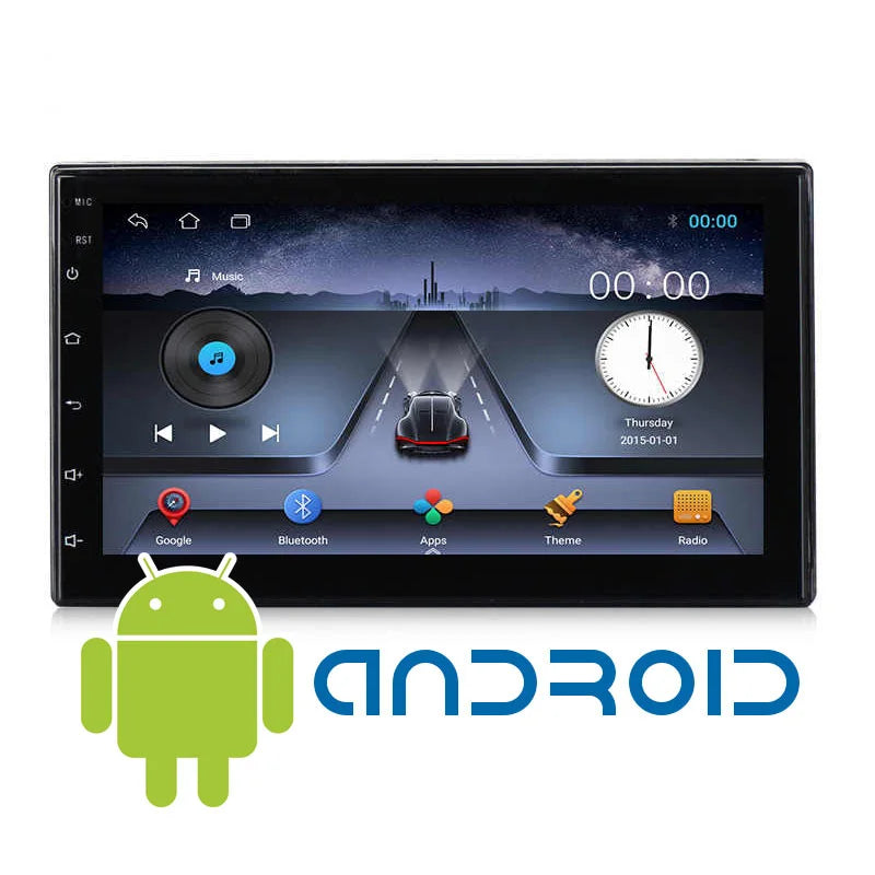 Radio Pantalla 2DIN Android 10 Universal Carplay + Android Auto